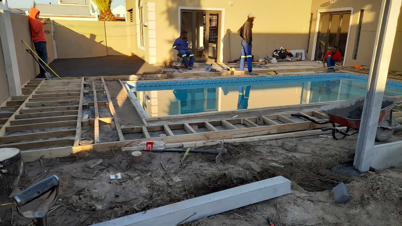 pool construction Capetown