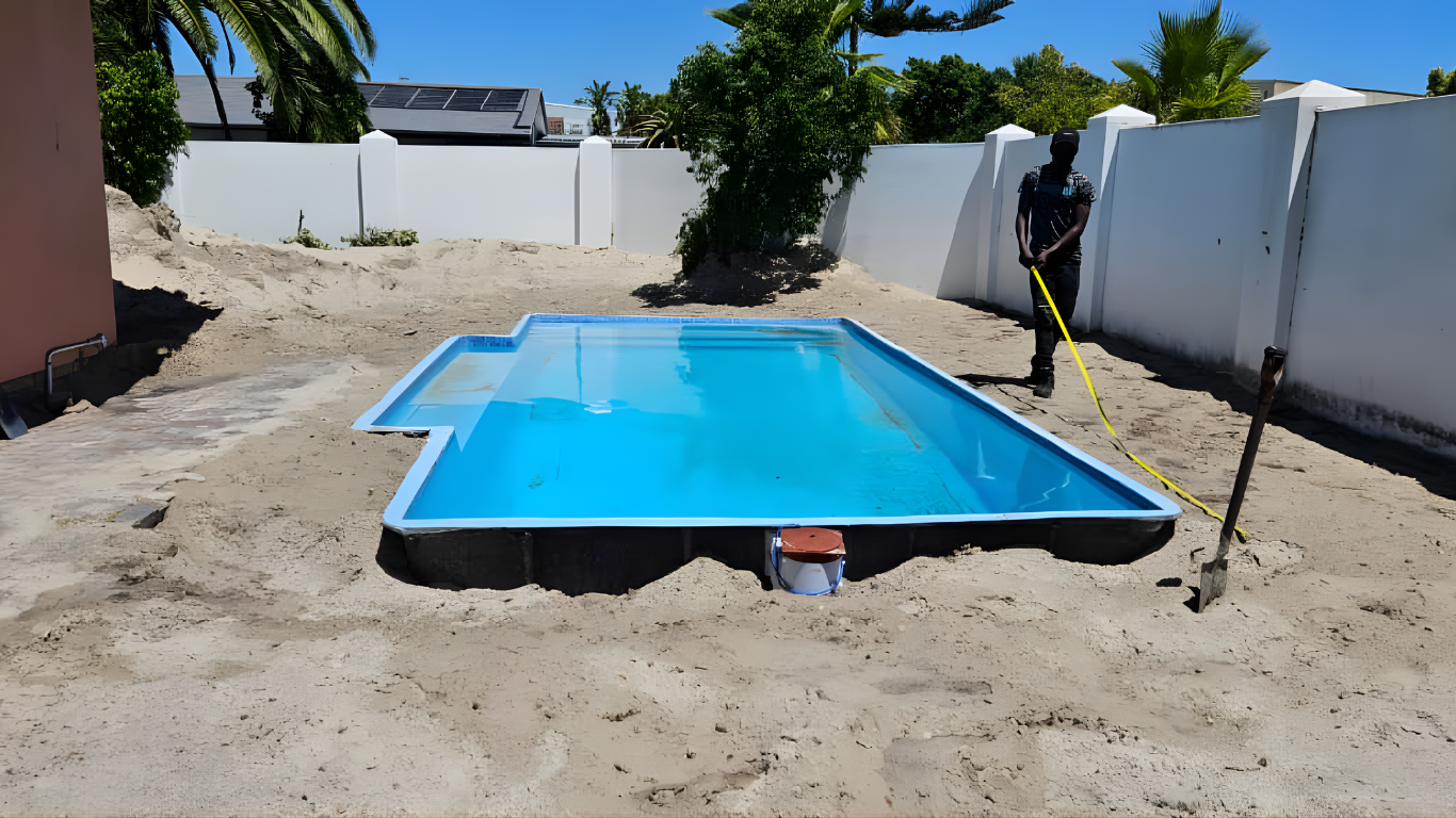 New Swimming pool construction Cape Town