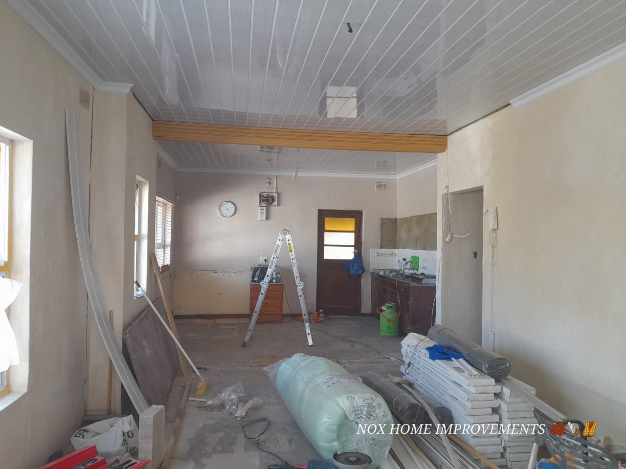 Ceiling, wall painting and lighting Installations